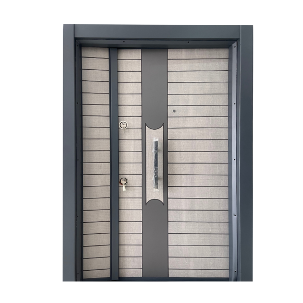 Turkish Ash One Half Security Door S-12